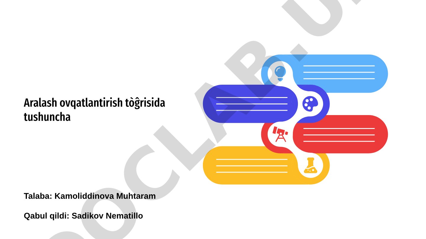 Aralash oziqlantirish kontseptsiyasi va chaqaloqlarning optimal ovqatlanishi