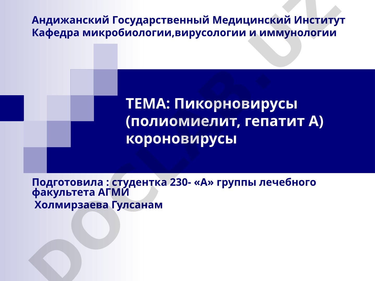 Пикорновирусы (полиомиелит, гепатит А) короновирусы