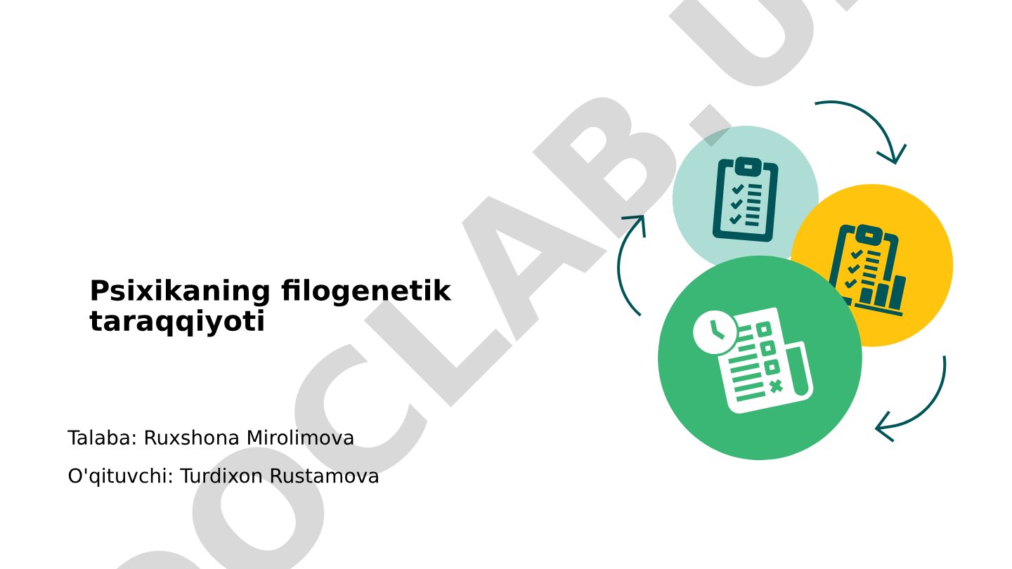 Psixikaning filogenetik taraqqiyoti