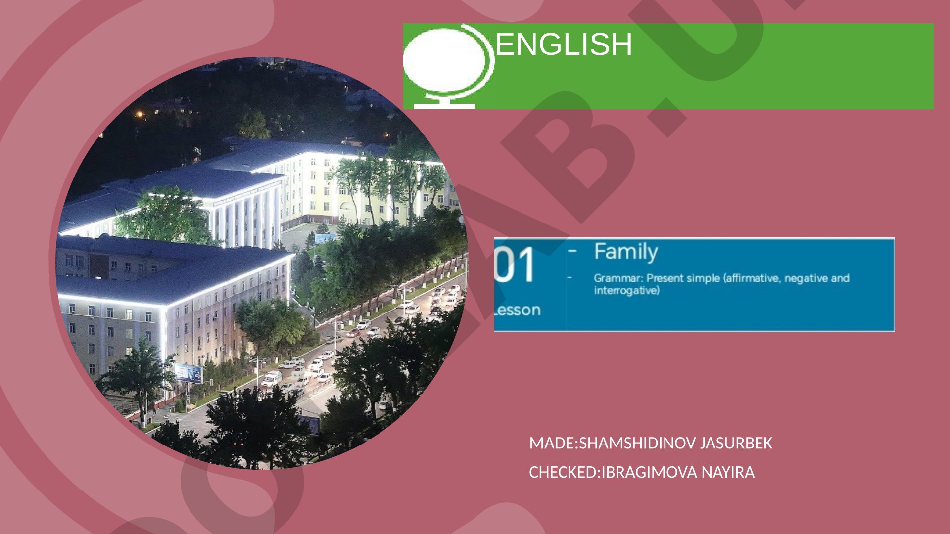 Family Interviews and Present Simple Tense
