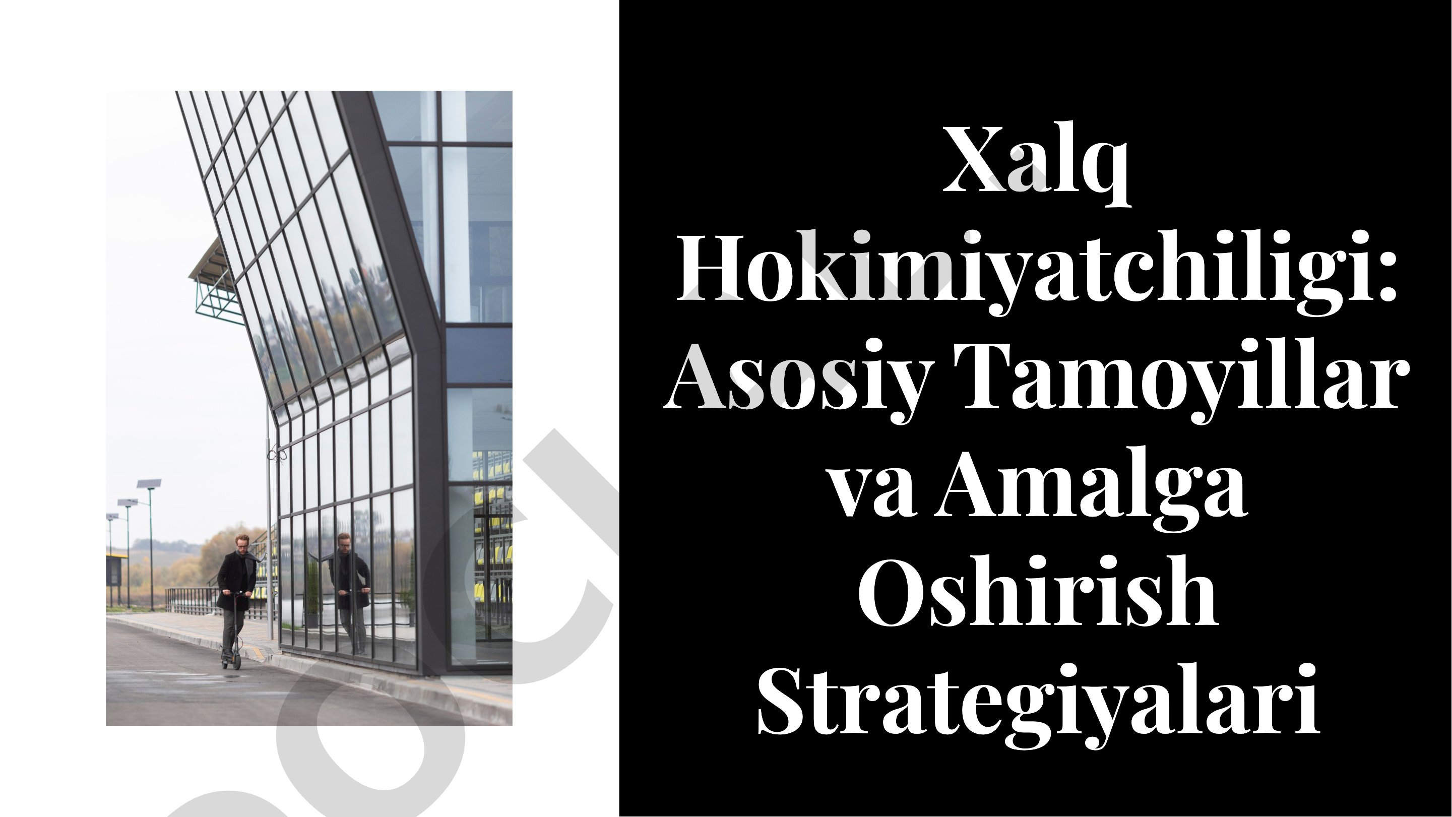 Xalq Hokimiyatchiligi: Asosiy Tamoyillar va Amalga Oshirish Strategiyalari