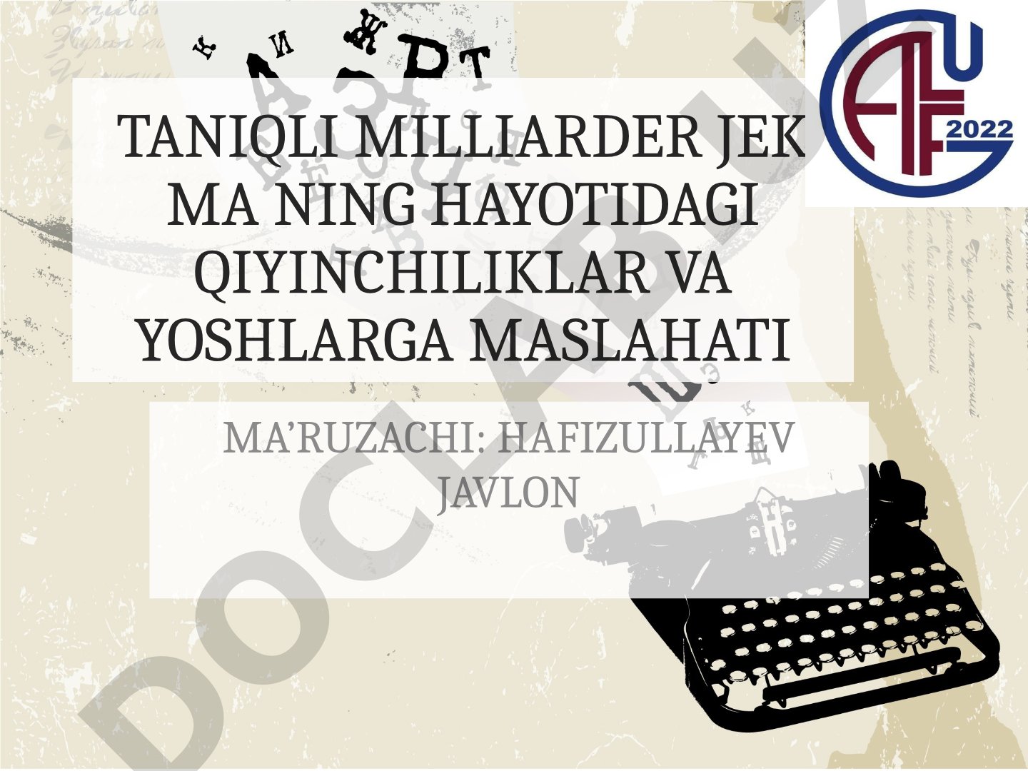 Taniqli milliarder Jek Ma ning hayotidagi qiyinchiliklar va yoshlarga maslahati