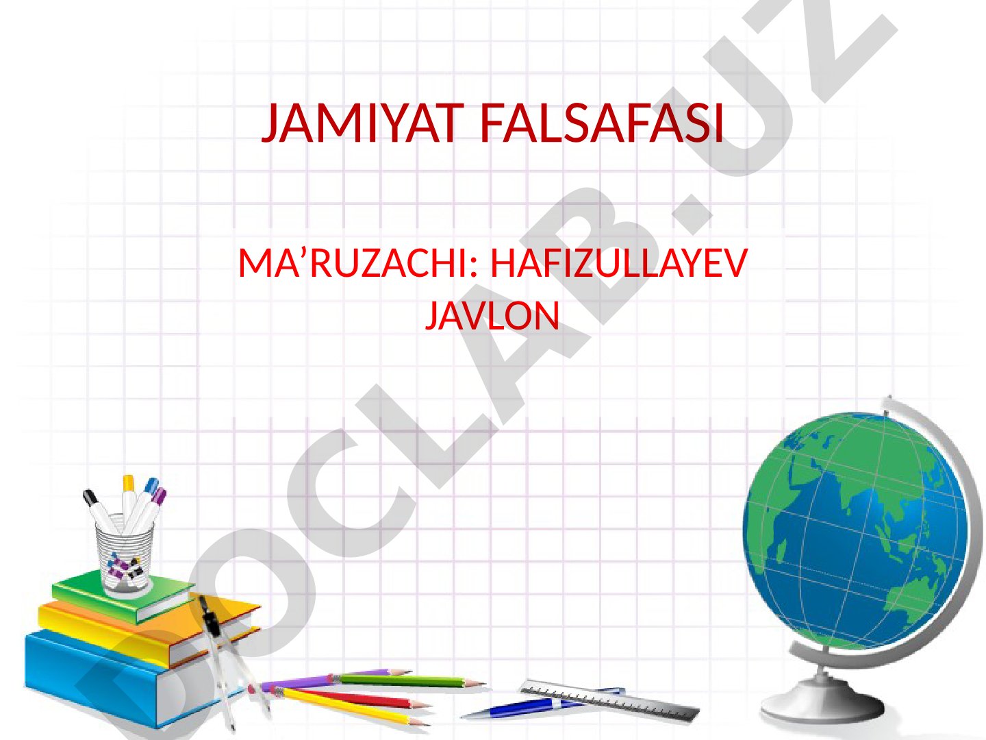 Jamiyat falsafasi