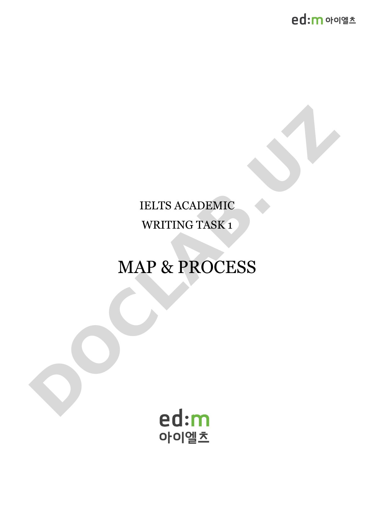 IELTS Academic Writing Task 1 Map & Process Sequencing Languages