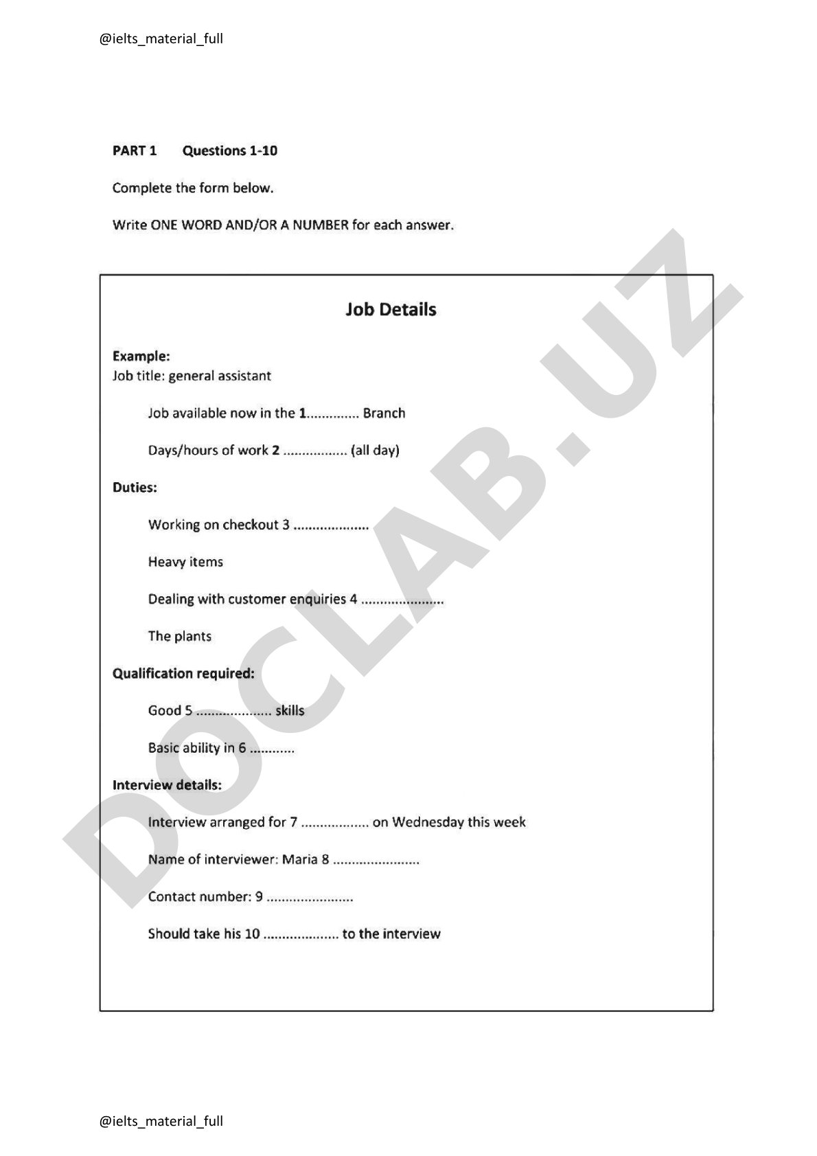 IELTS Material Full
