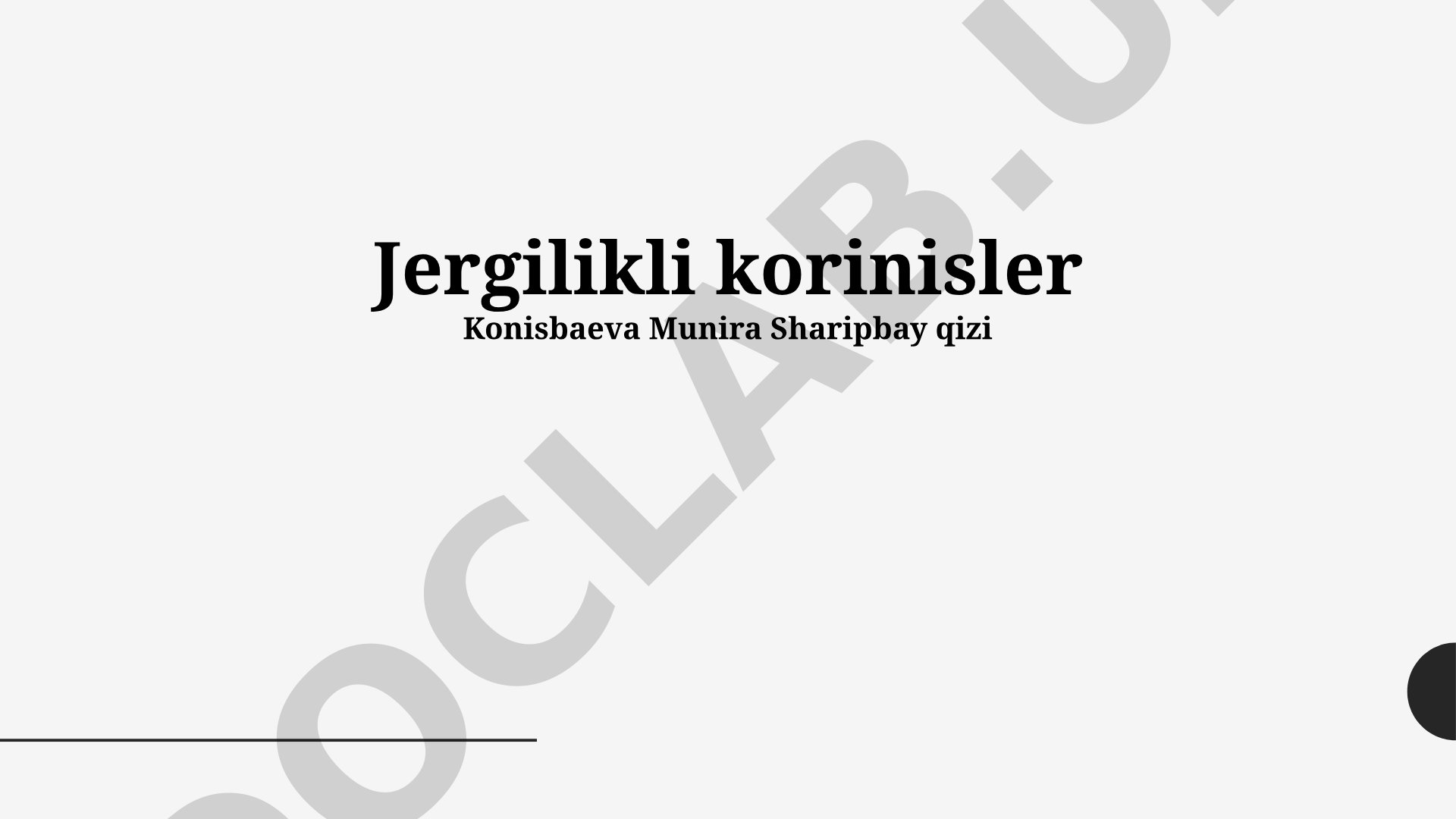 Jergilikli kórinislerdiń tariyxıy rawajlanıwı hám zamanagóy texnologiyaları