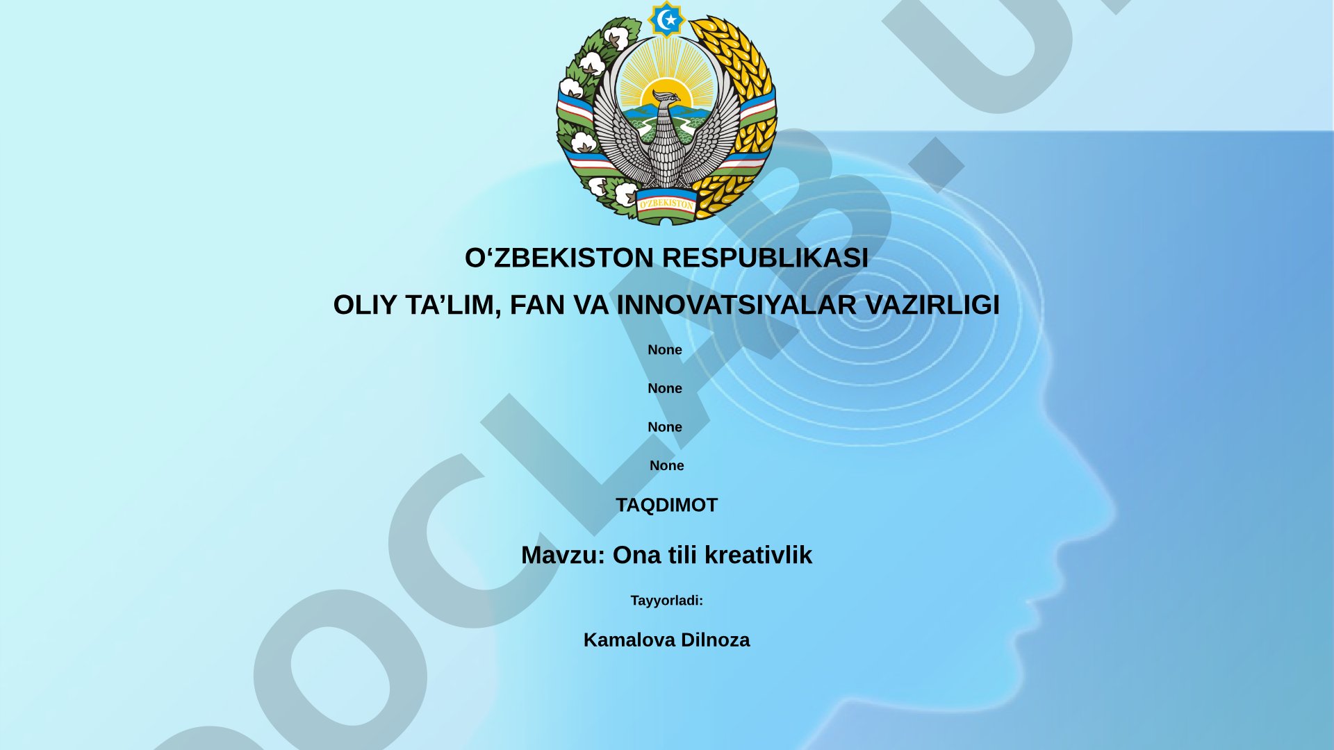 Ona tili kreativlik