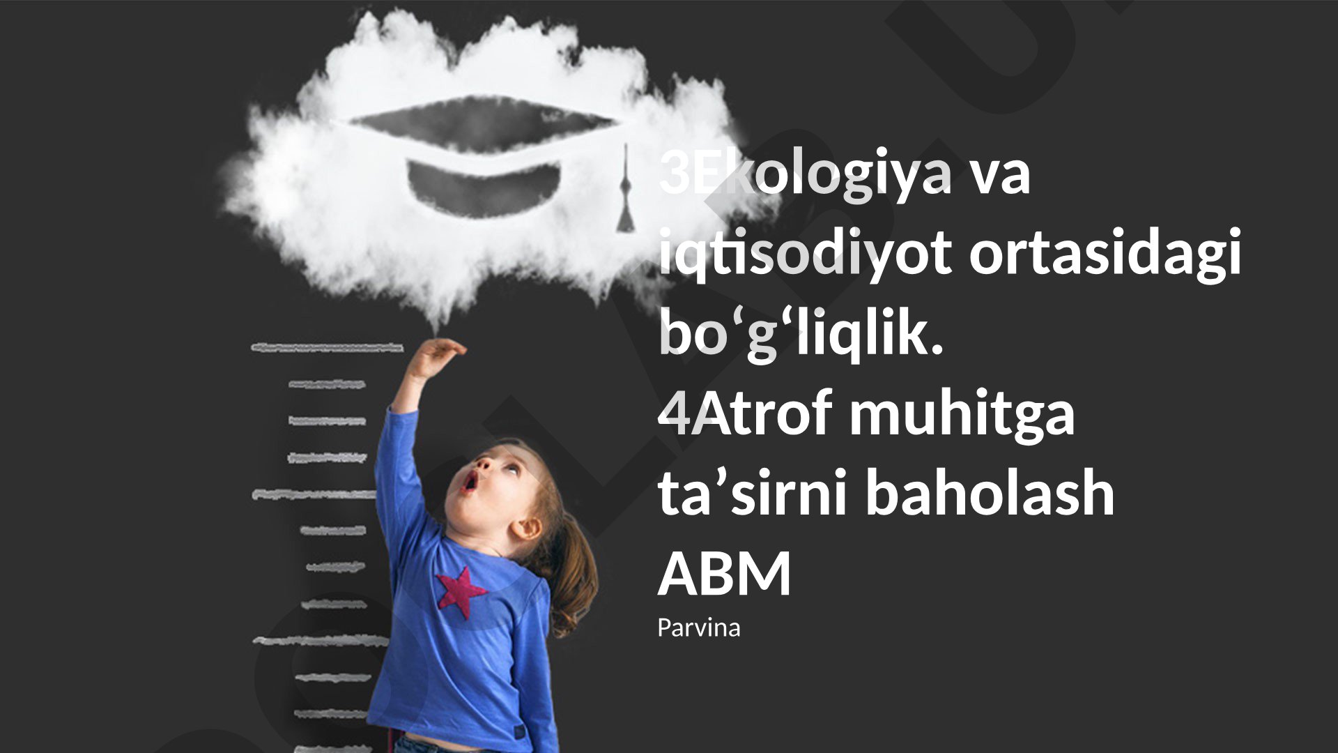 Ekologiya va iqtisodiyot o'rtasidagi bog'liqlik