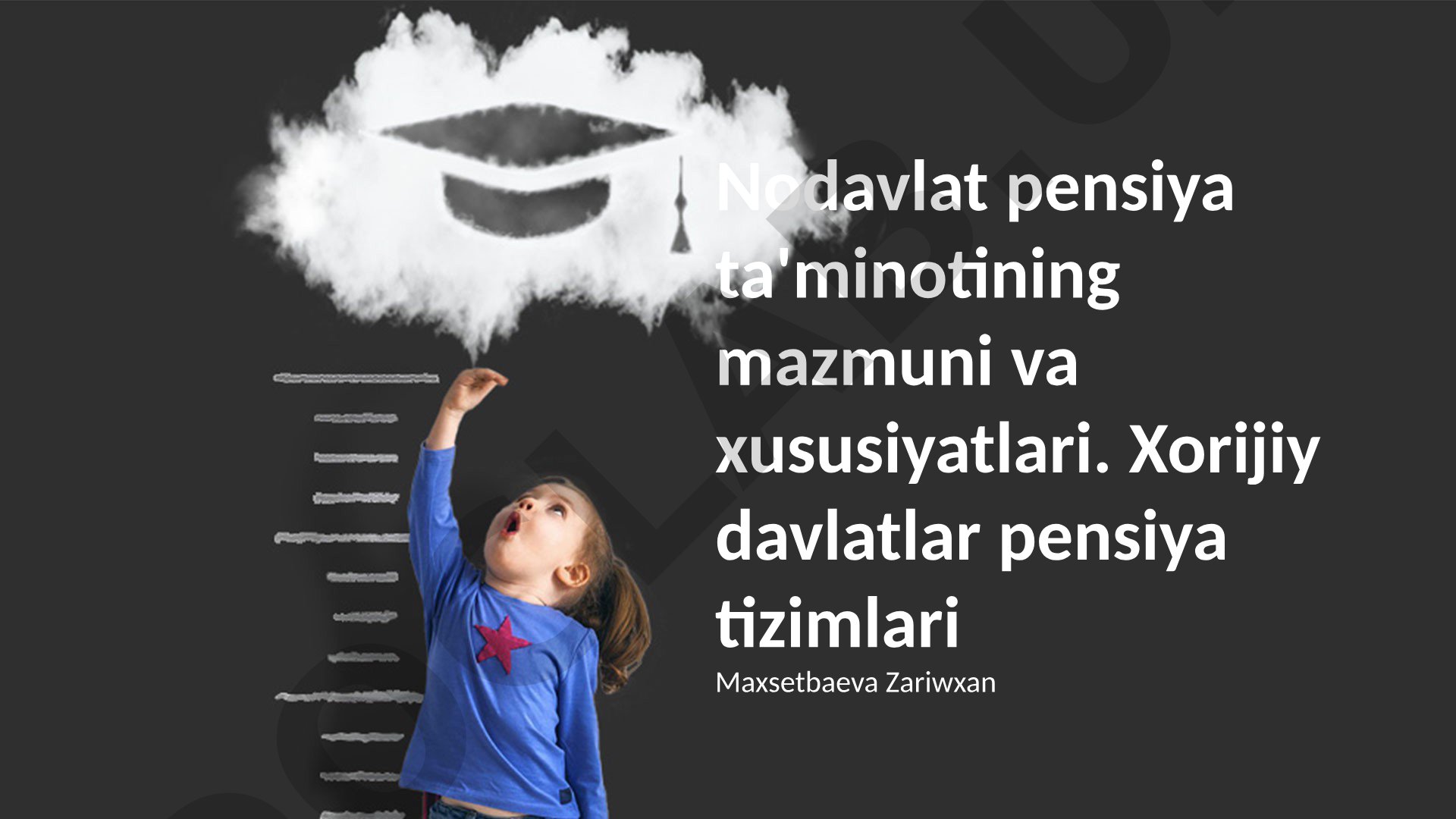 Nodavlat pensiya ta'minotining mazmuni va xususiyatlari