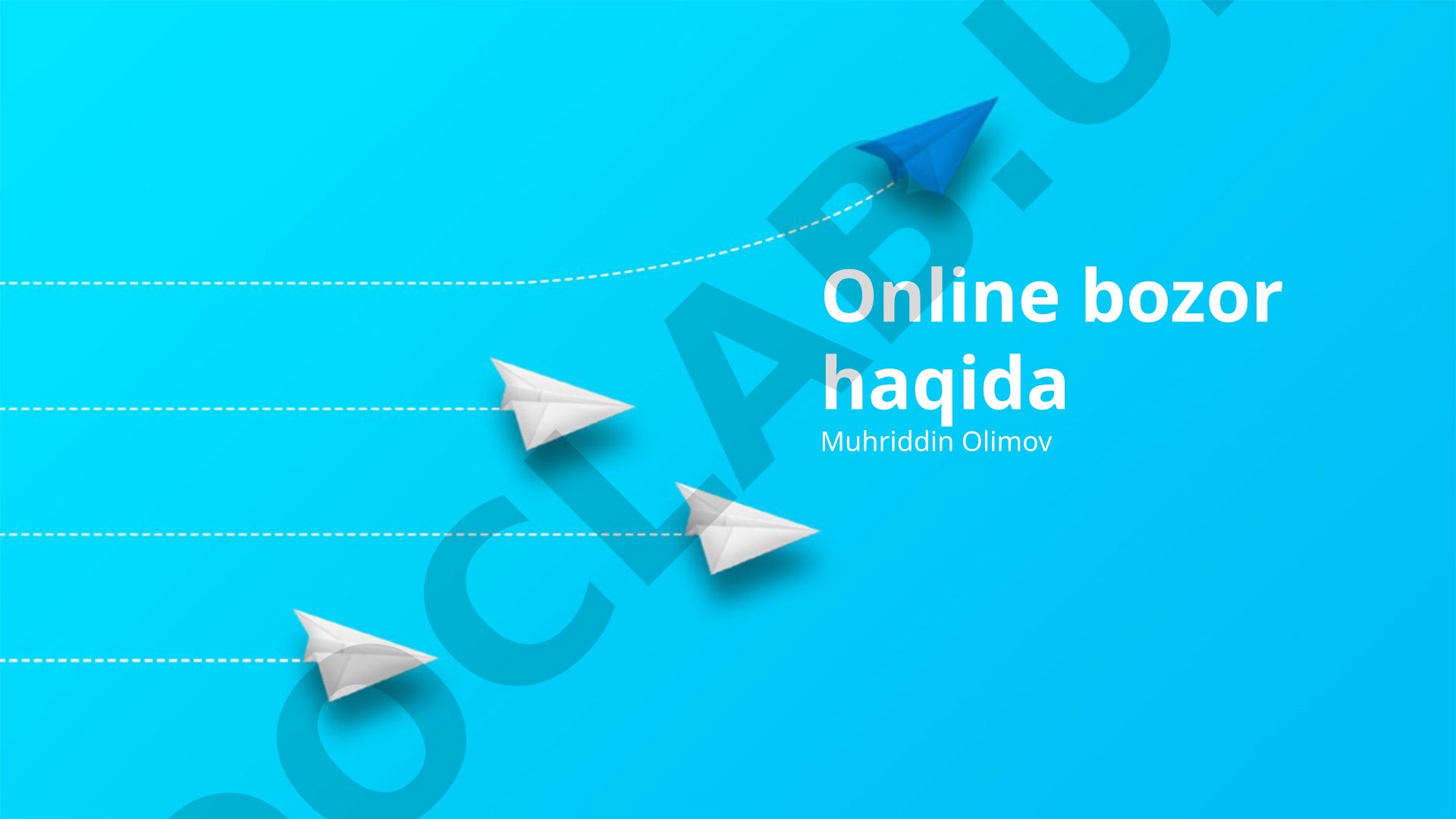 Online bozor haqida
