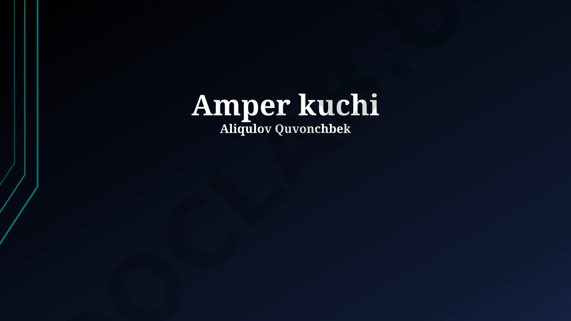 Amper kuchi
