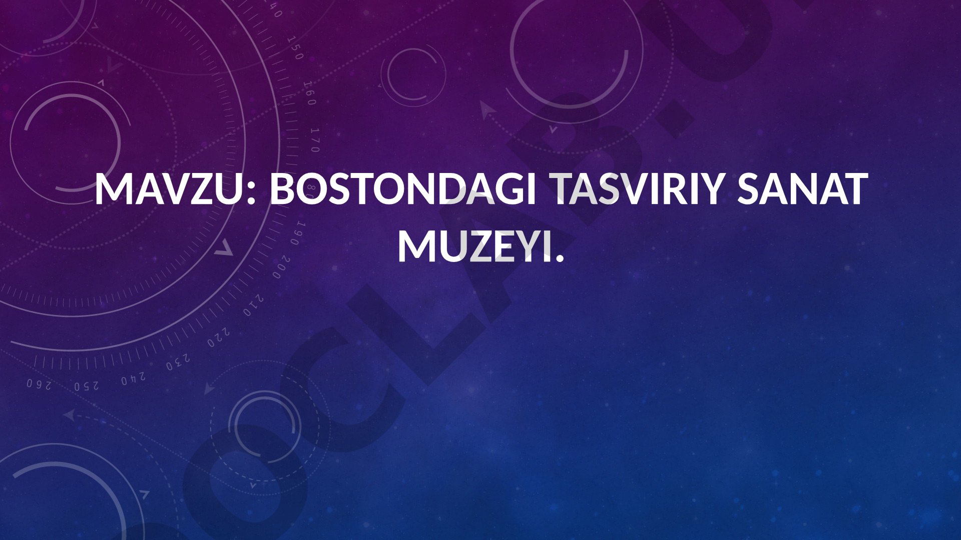 Bostondagi tasviriy sanat muzeyi