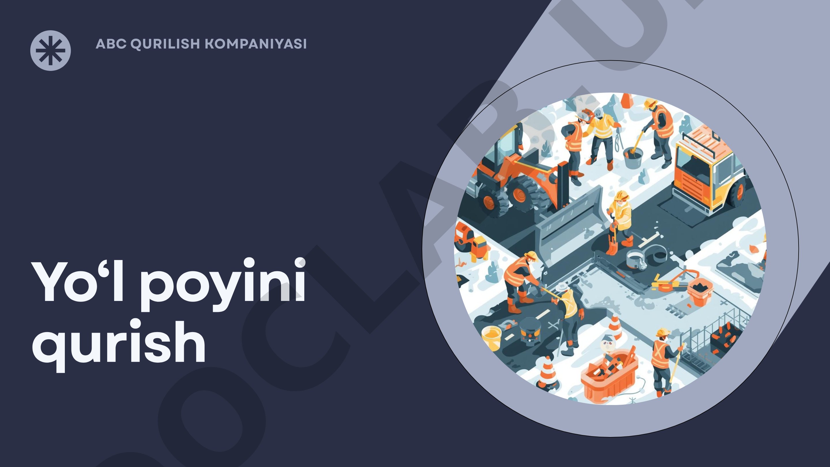 Sovuq haroratli kunlarda yo‘l poyini qurish