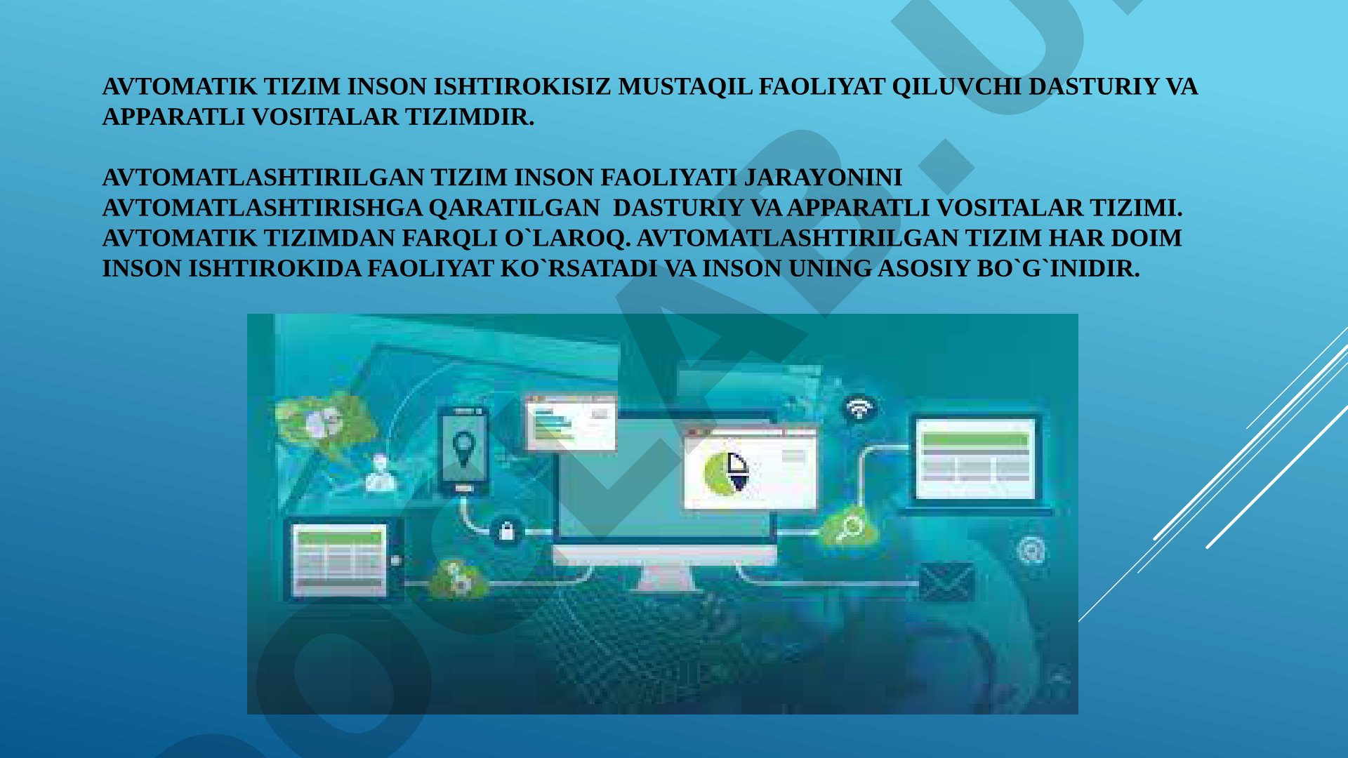 Avtomatlashtirilgan boshqaruv tizimi (ABT)