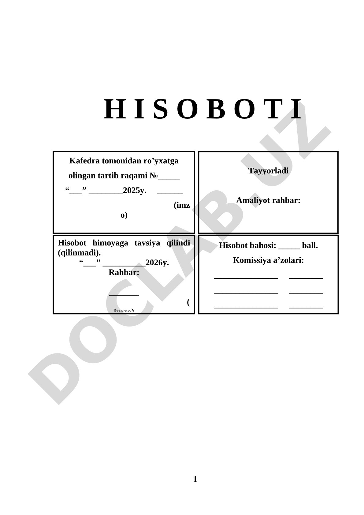 Byudjet hisobi va nazorati faoliyatini tashkil etish asoslari