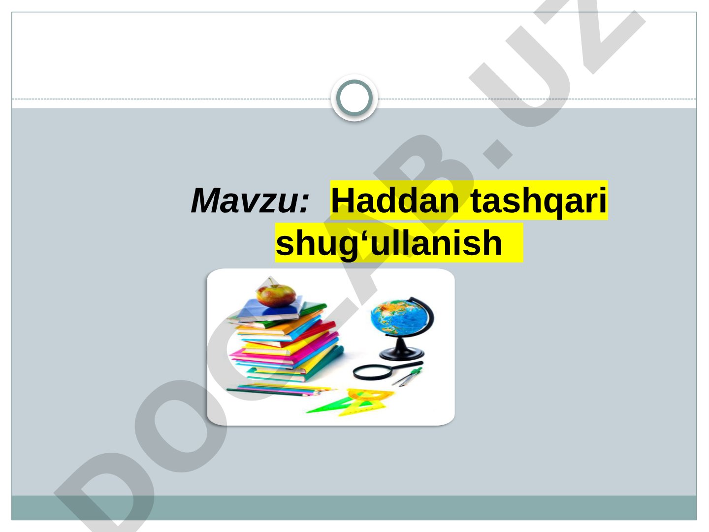Haddan tashqari mashg'ulotlar, uning belgilari va turlari haqida ma'lumot