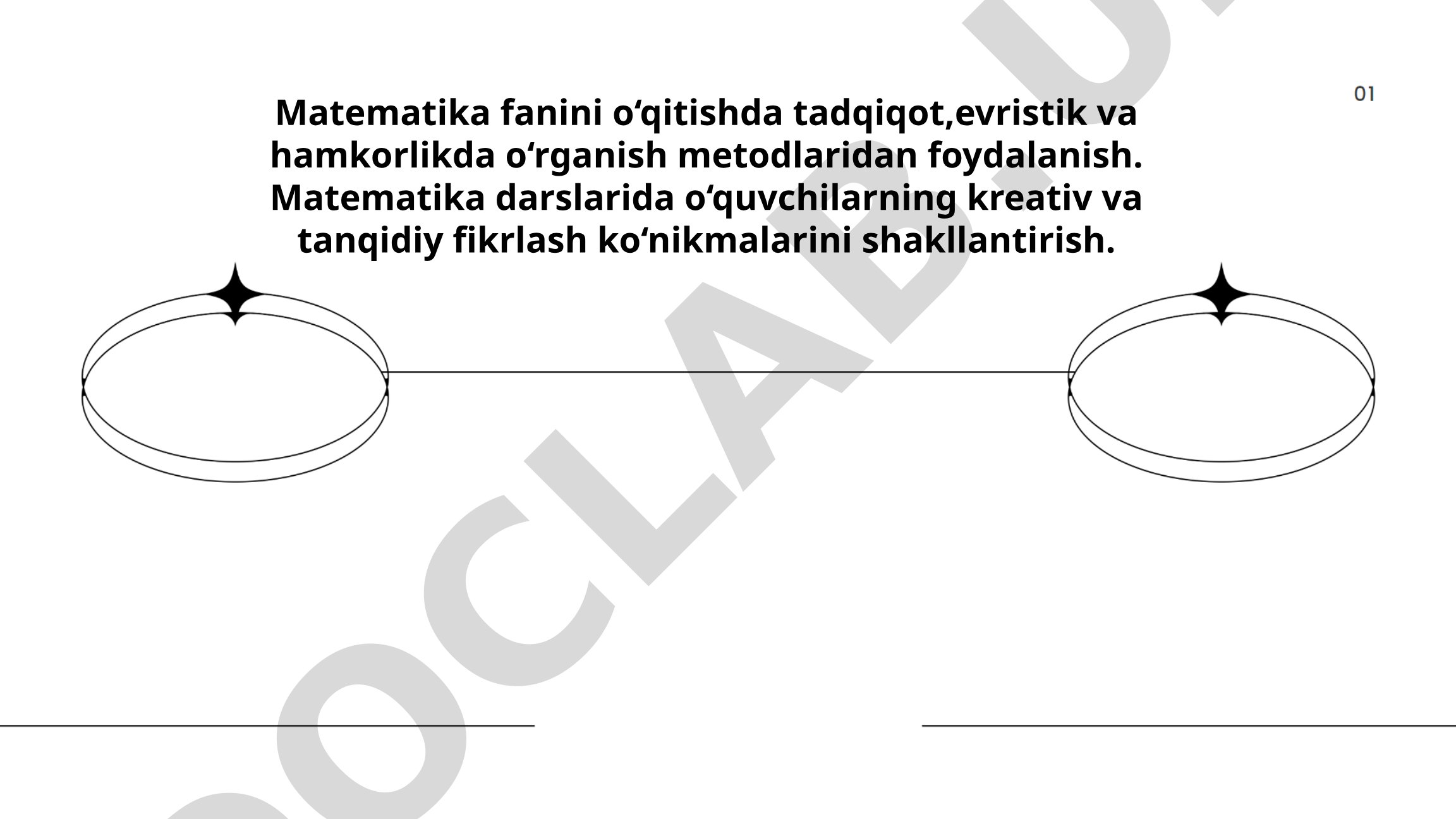 Matematika fanini o‘qitishda tadqiqot, evristik va hamkorlikda o‘rganish metodlaridan foydalanish