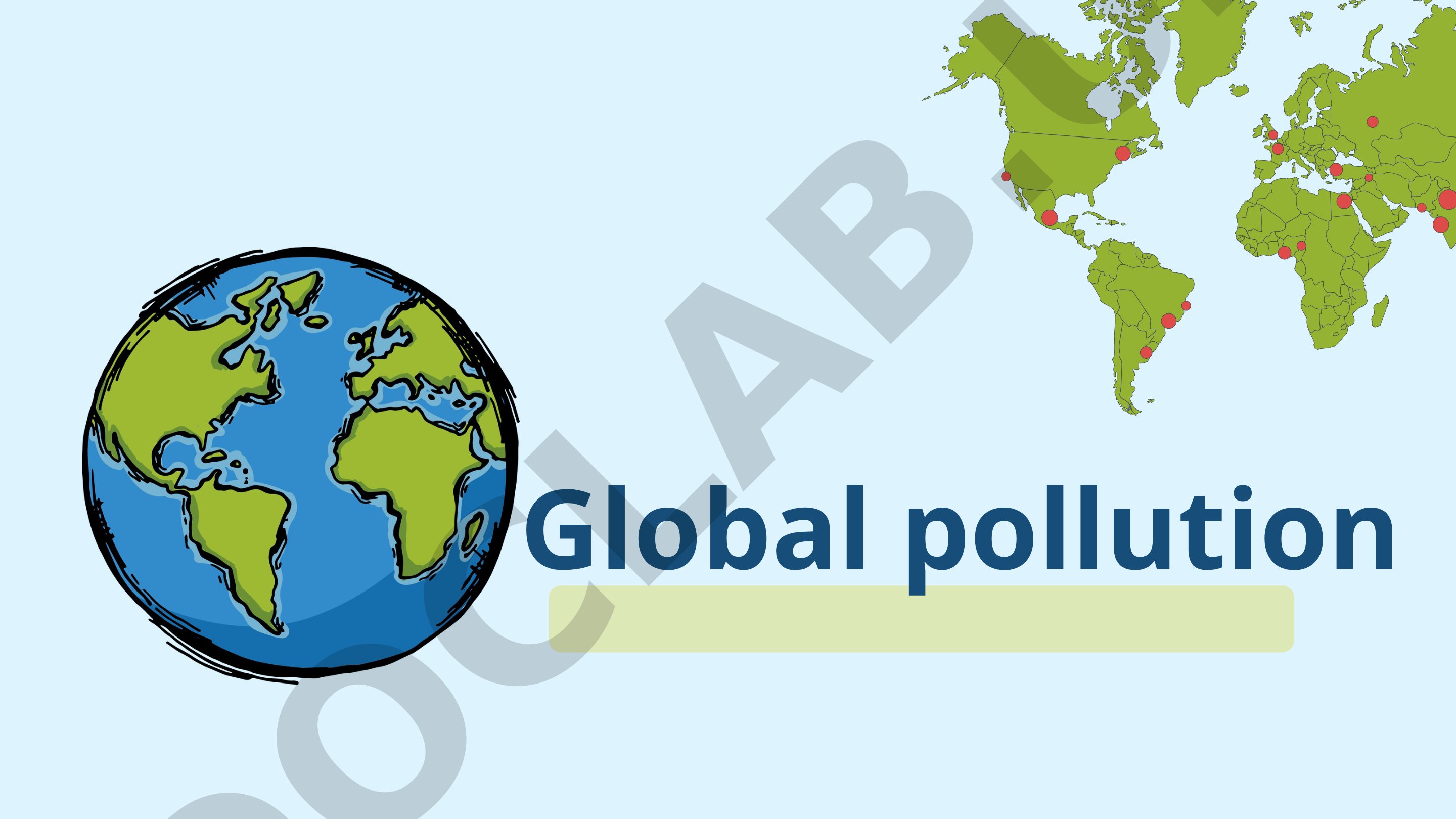 Overview of global pollution types, effects on health and environment, and solutions