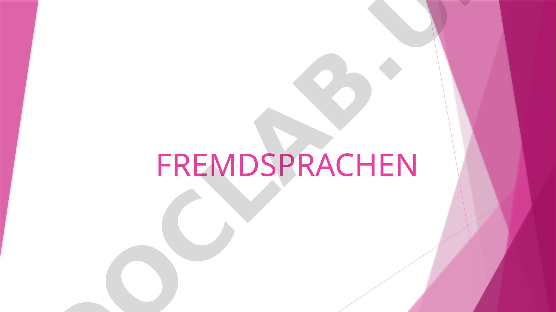 Fremdsprachen in der Welt und ihre Verbindung zur Kultur