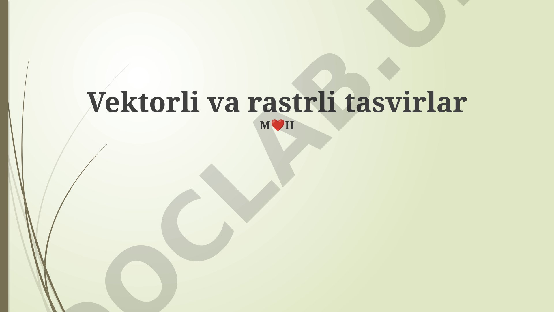 Vektorli va rastrli tasvirlar: asosiy tushunchalar, afzalliklar va kamchiliklar