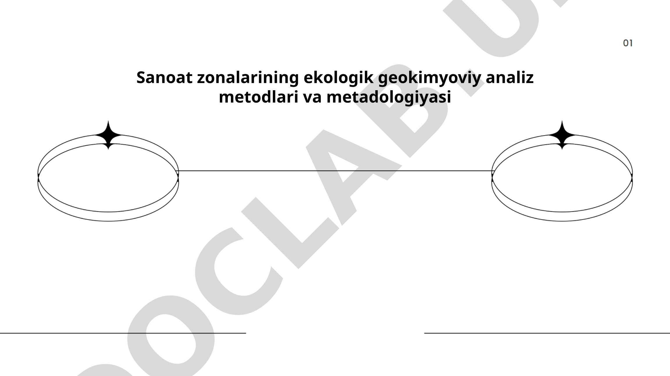 Sanoat zonalarining ekologik geokimyoviy analiz metodlari va metadologiyasi