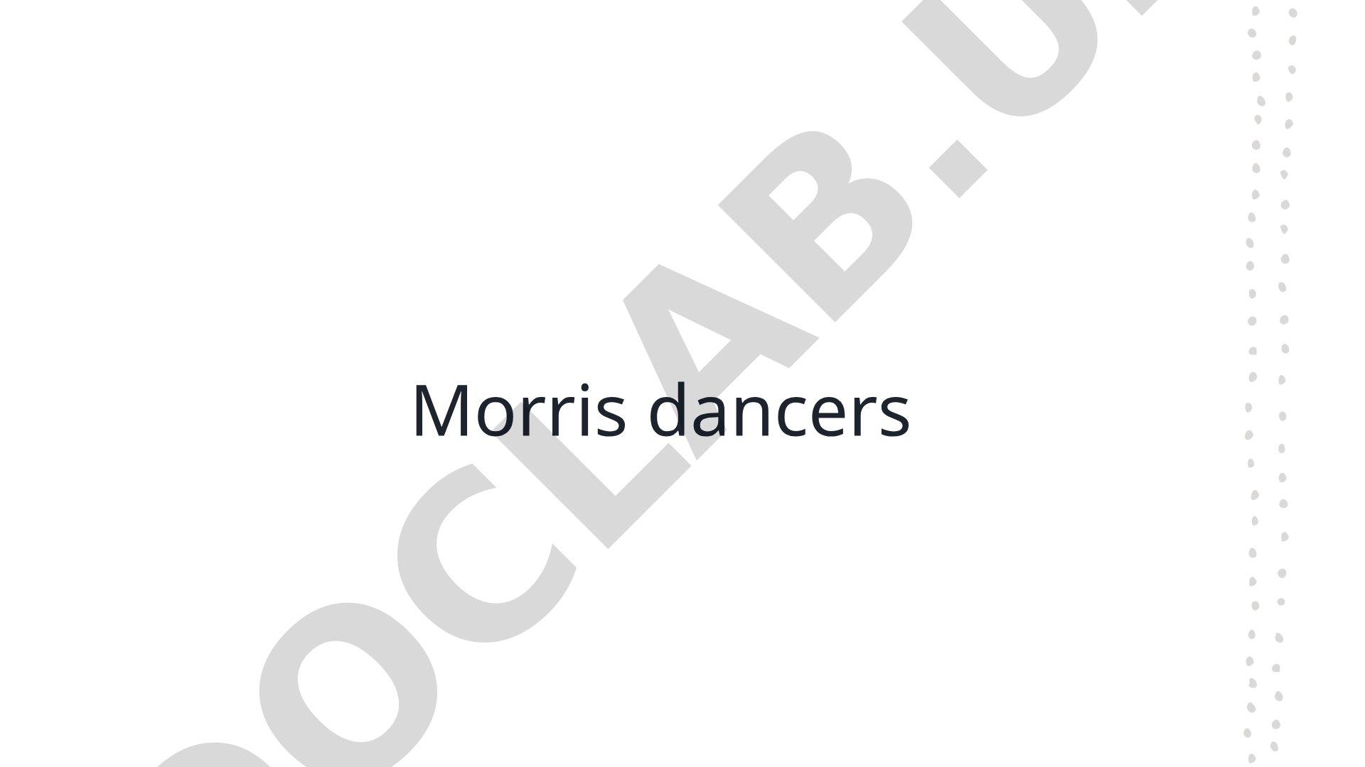 Morris Dancers: History, Cultural Significance, and Evolution