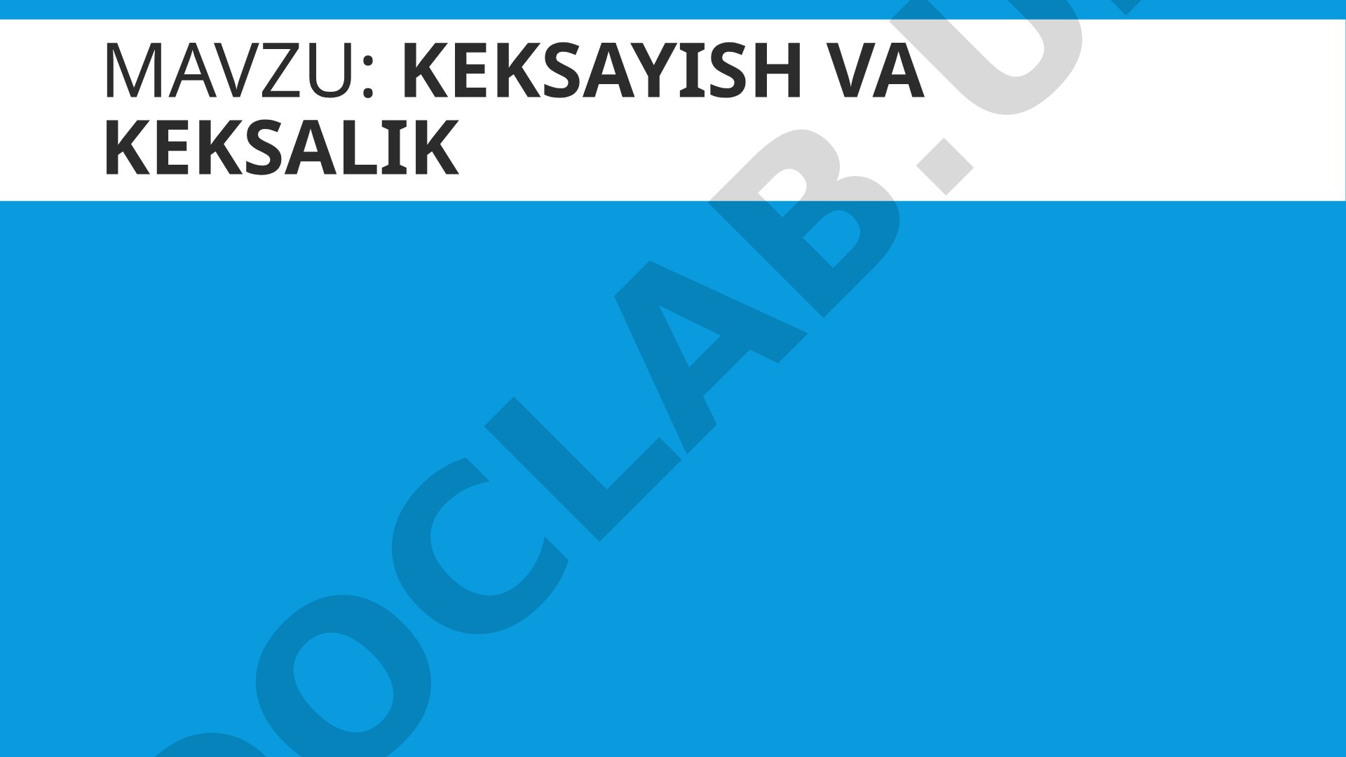 Keksayish va keksalik davriga psixologik tavsif, gerontogenez, xavotirlik va psixik