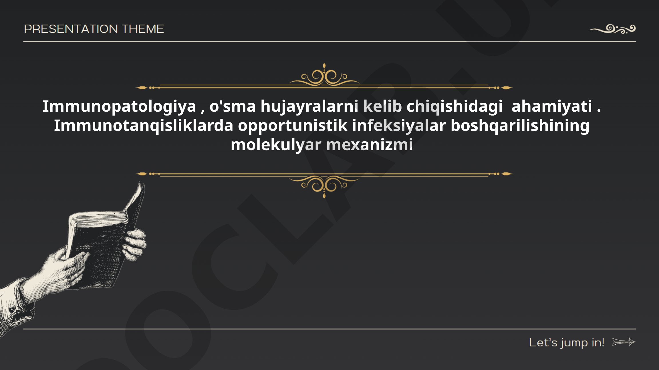 O'sma hujayralari kelib chiqishida immunopatologiyaning roli va molekulyar mexanizmlari