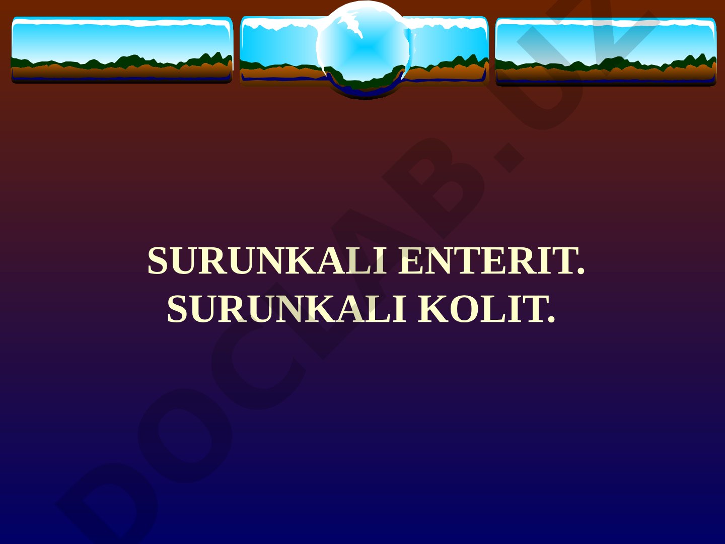 Surunkali enterit va surunkali kolit