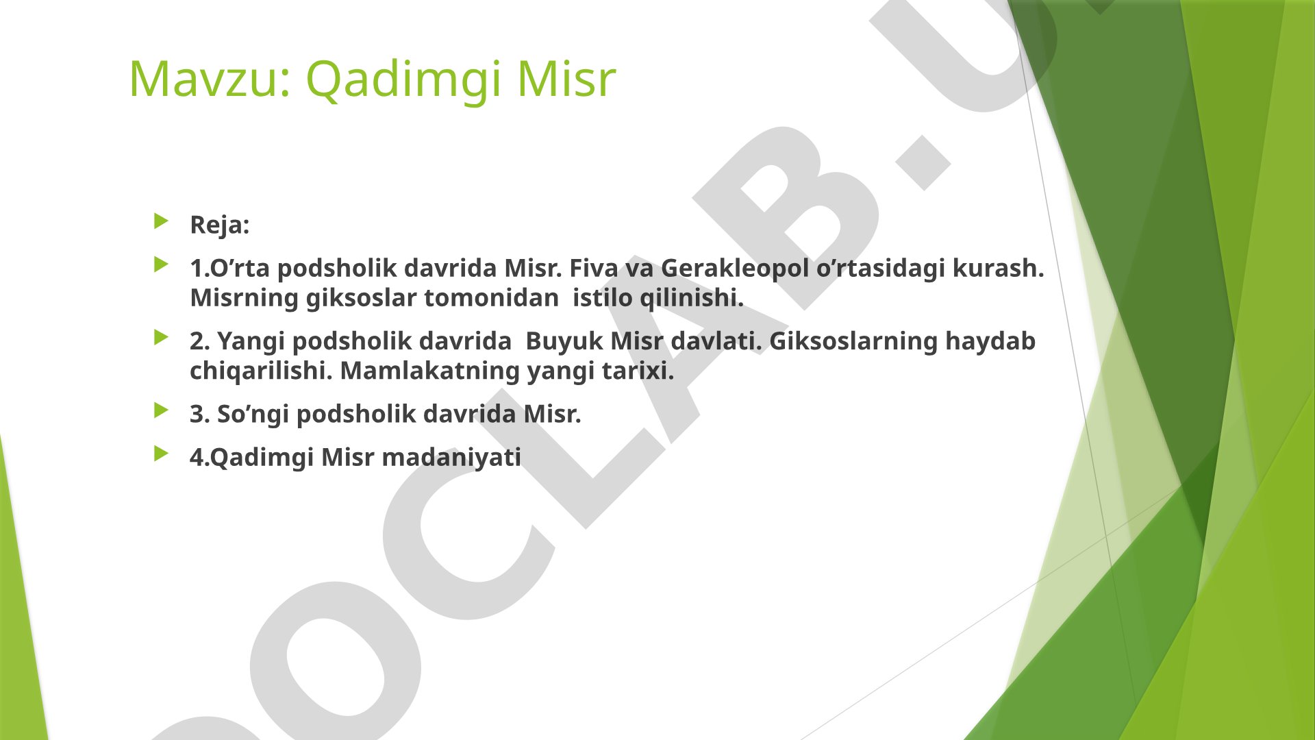 Qadimgi Misr