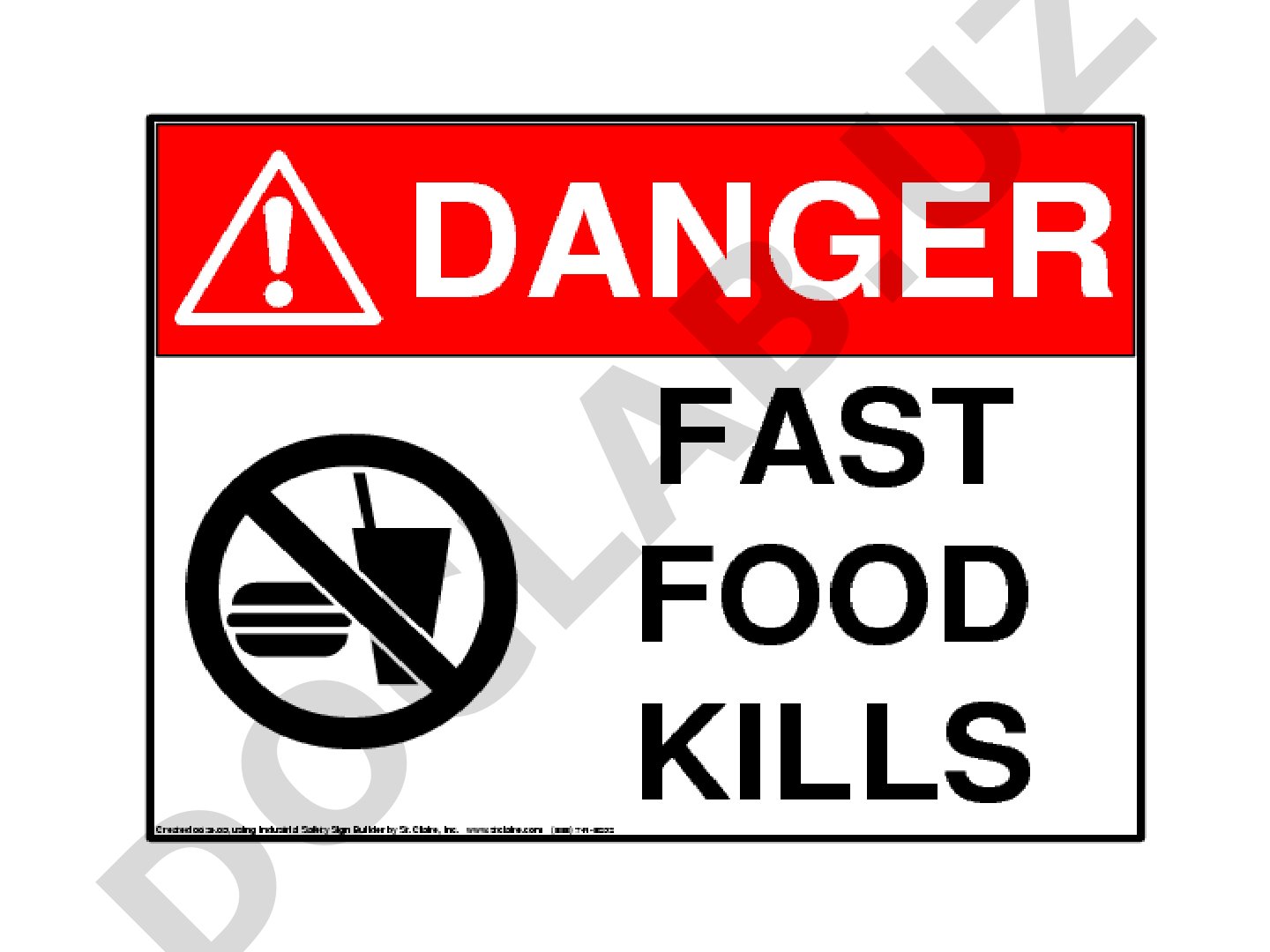 Do you know how dangerous fast food can be
