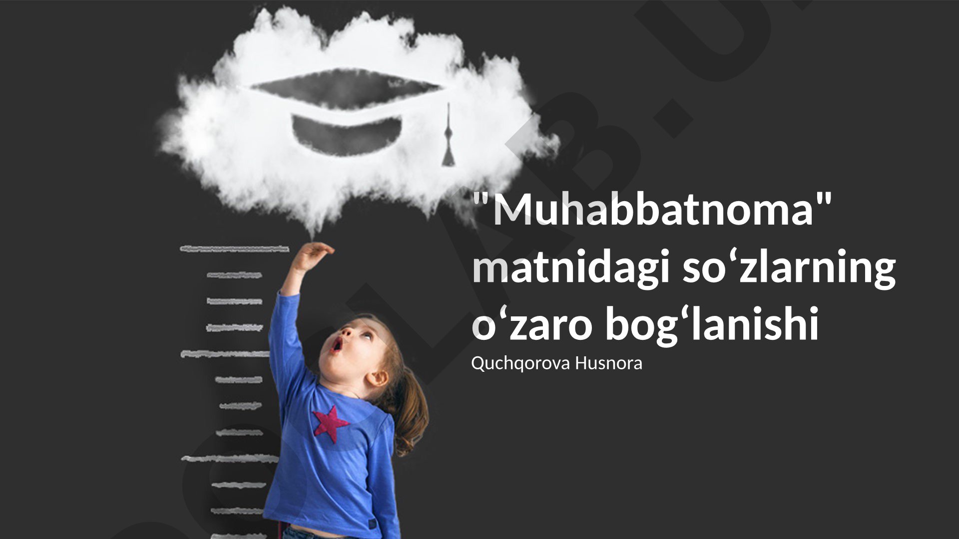 Muhabbatnoma matnidagi so'zlarning o'zaro bog'lanishi