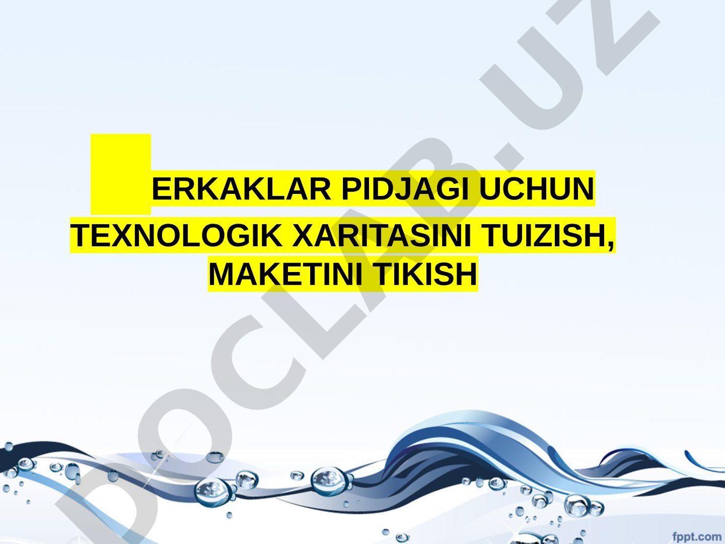 Erkaklar pidjagi uchun texnologik xarita tuzish, maketini tikish