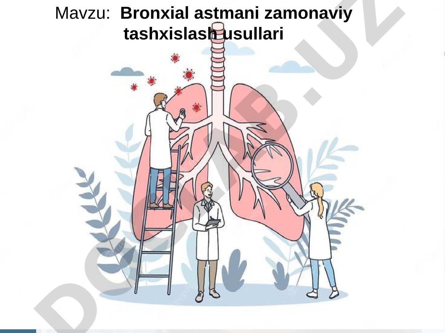 Bronxial astmani zamonaviy tashxislash usullari