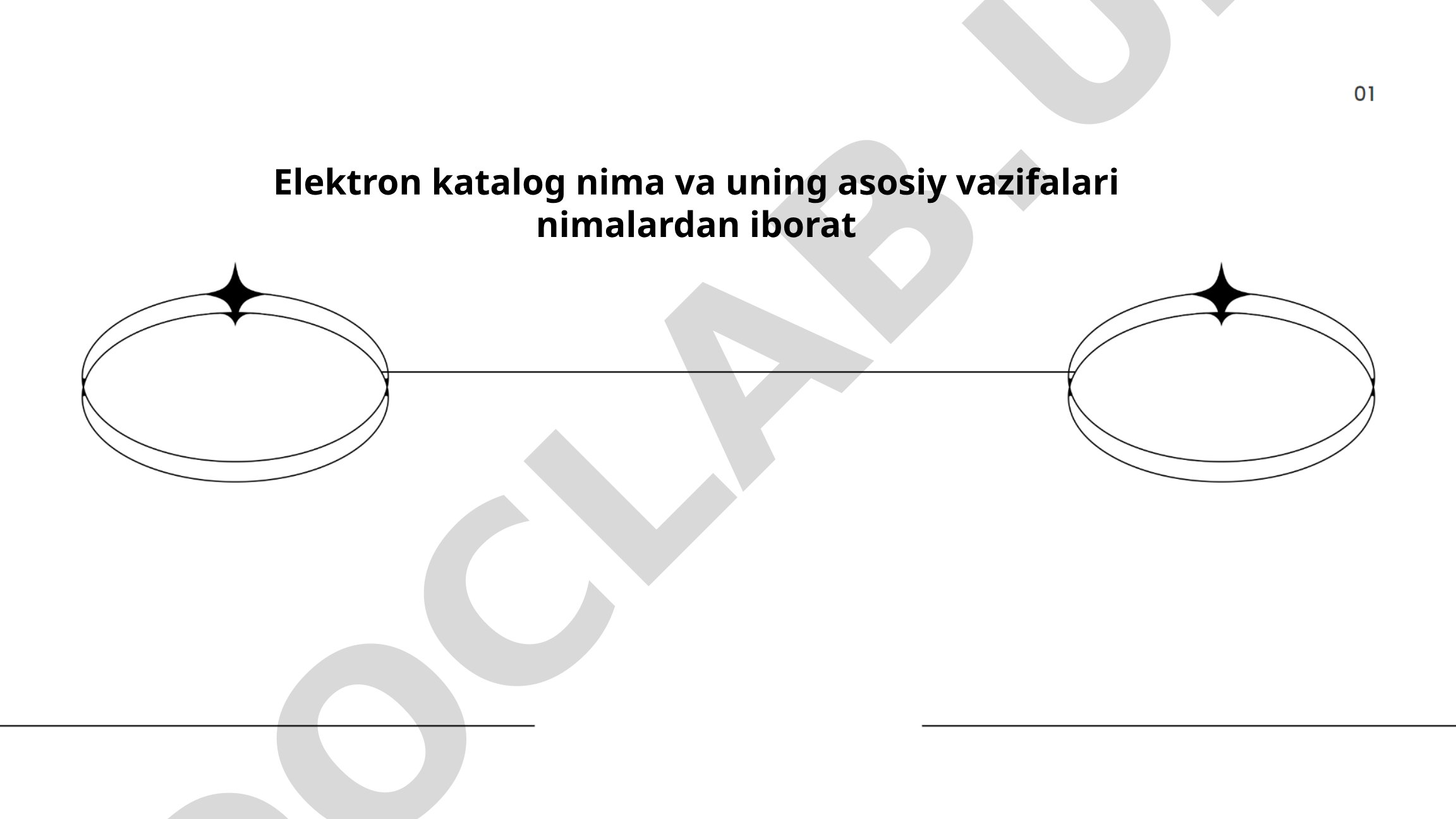 Elektron katalog nima va uning asosiy vazifalari