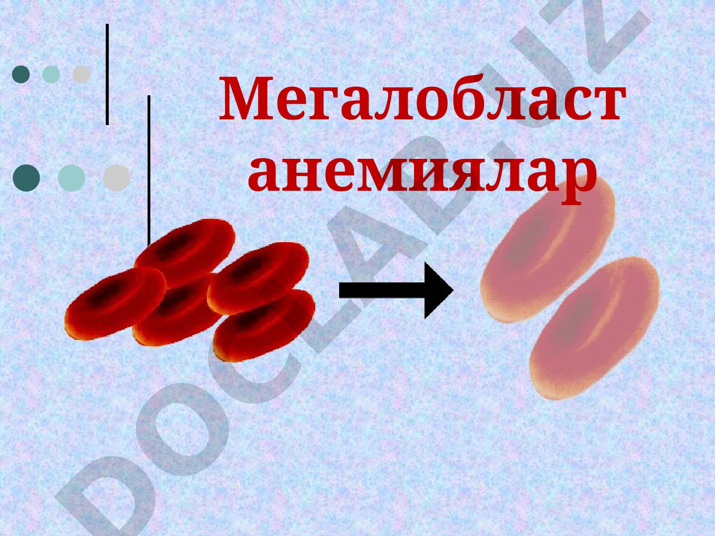 Мегалобласт анемиялар
