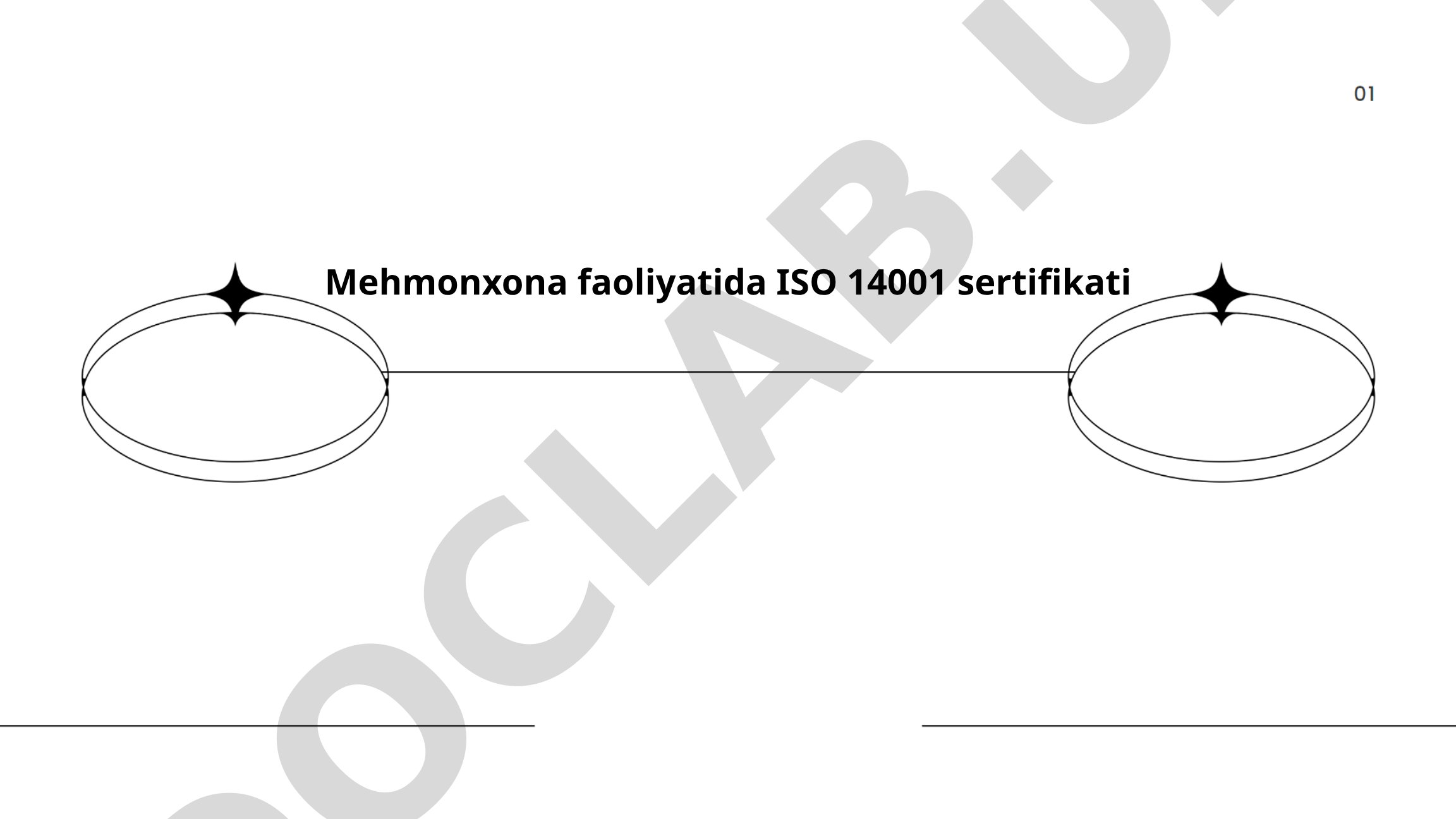 Mehmonxona faoliyatida ISO 14001 sertifikati