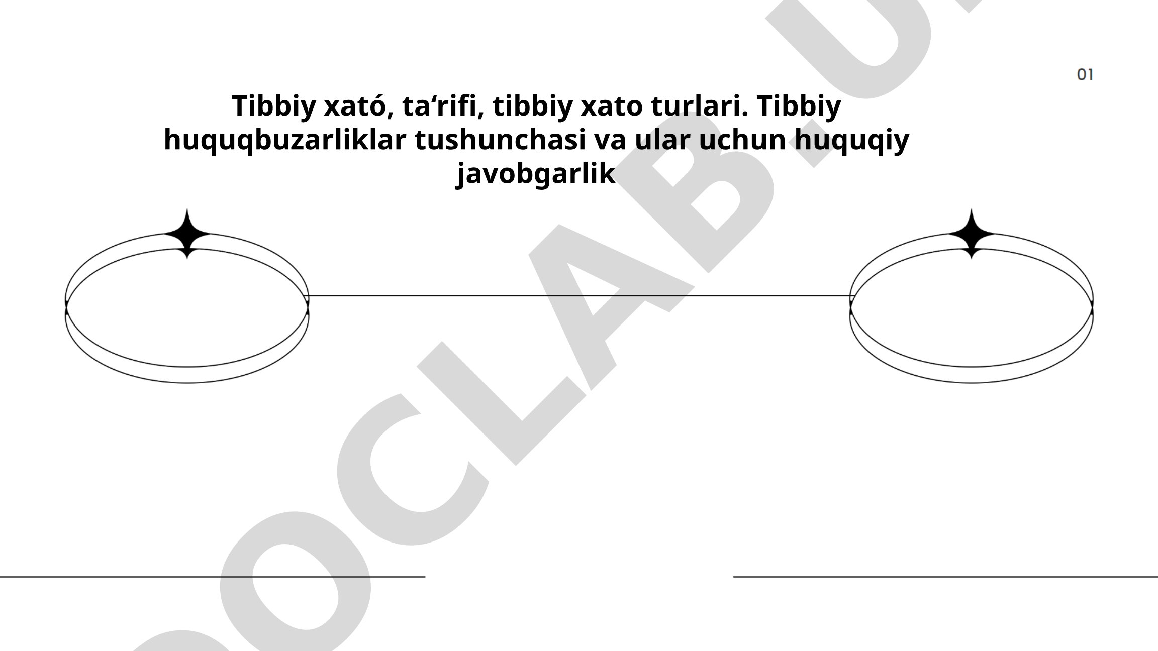Tibbiy xato: ta'rifi, turlari va huquqiy javobgarlik