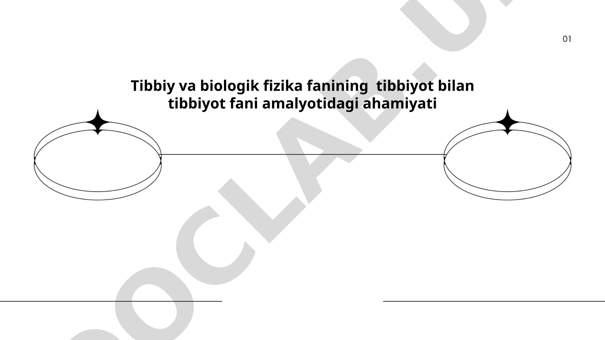 Tibbiy va biologik fizika fanining tibbiyot bilan tibbiyot fani amalyotidagi ahamiyati