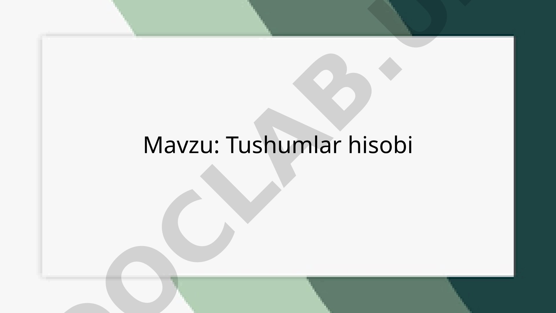 15-son MHXS asosida tushumlarni tan olish, o'lchash va hisobga olish tartibi