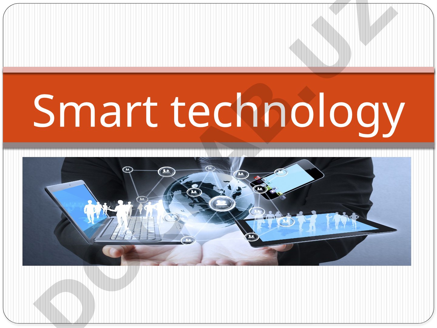 Smart technology as further development of web-technologies