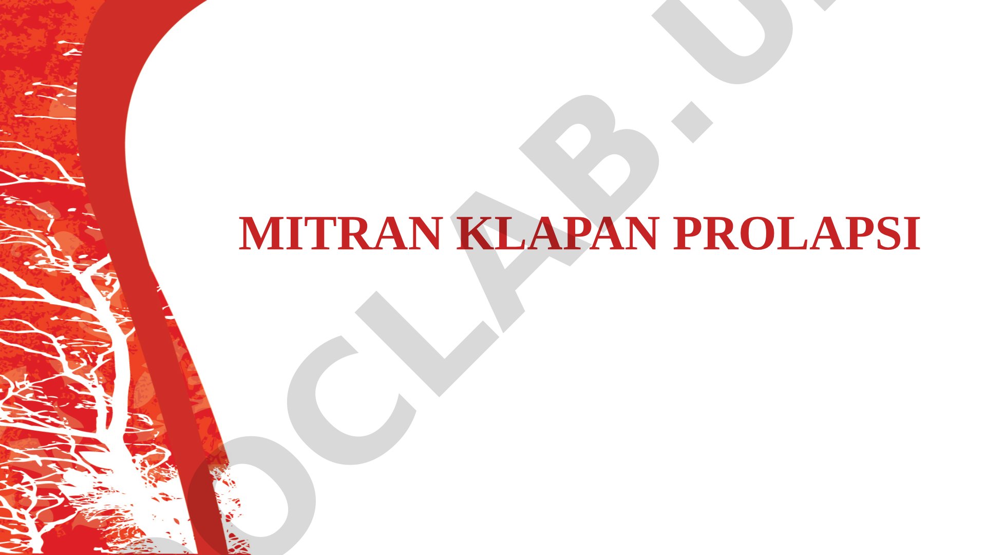 Mitral qopqoq prolapsasi tasnifi, etiologiyasi va darajalari haqida