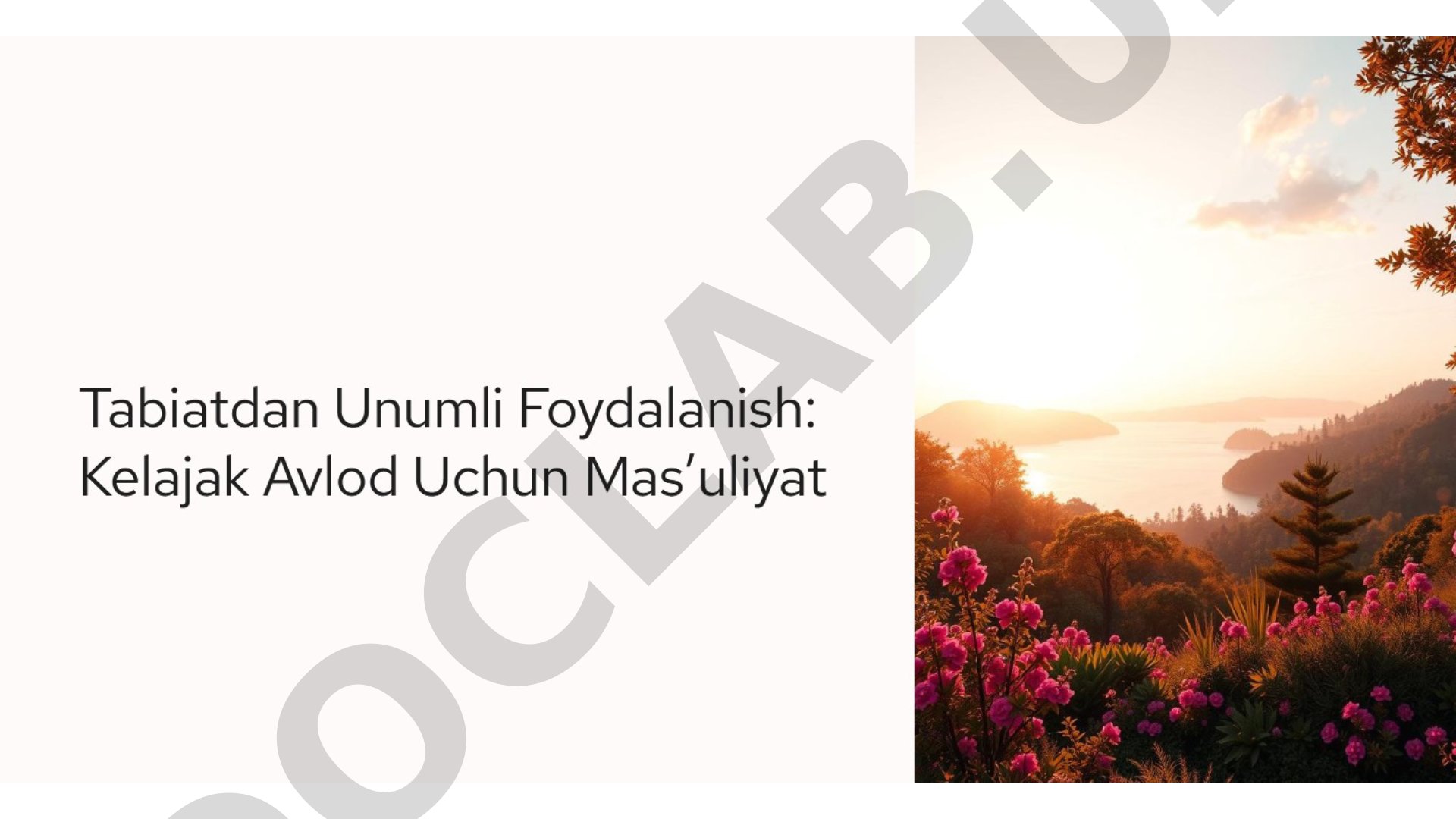 Rahmat mavzusidagi taqdimot