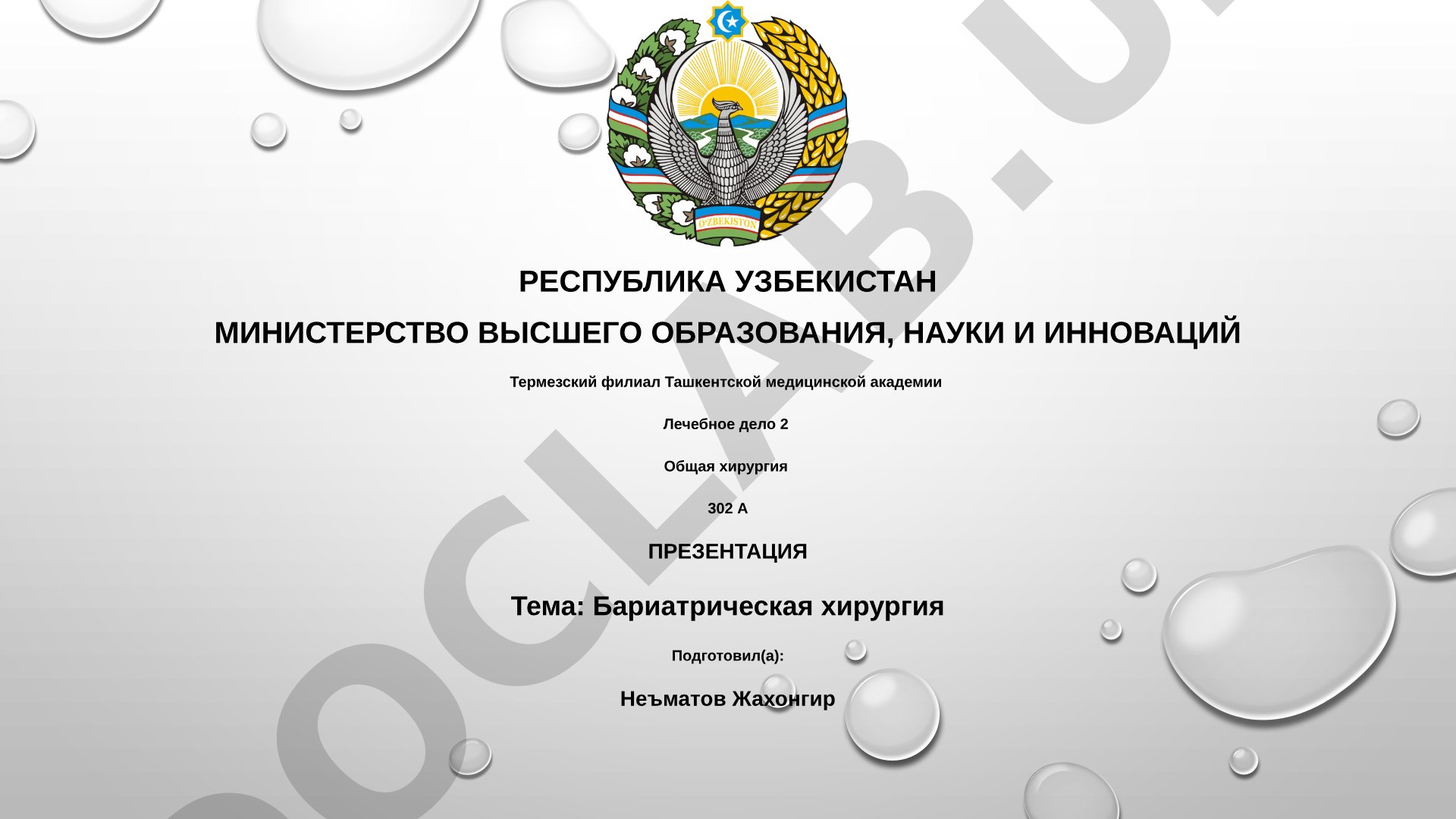 Бариатрическая хирургия