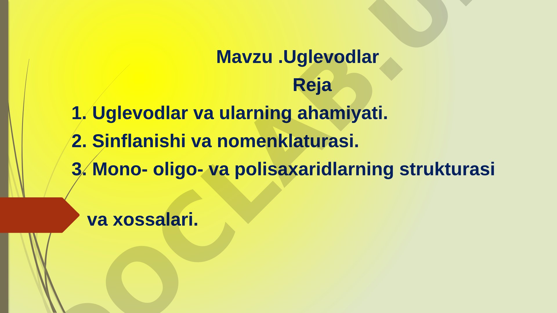 Uglevodlar