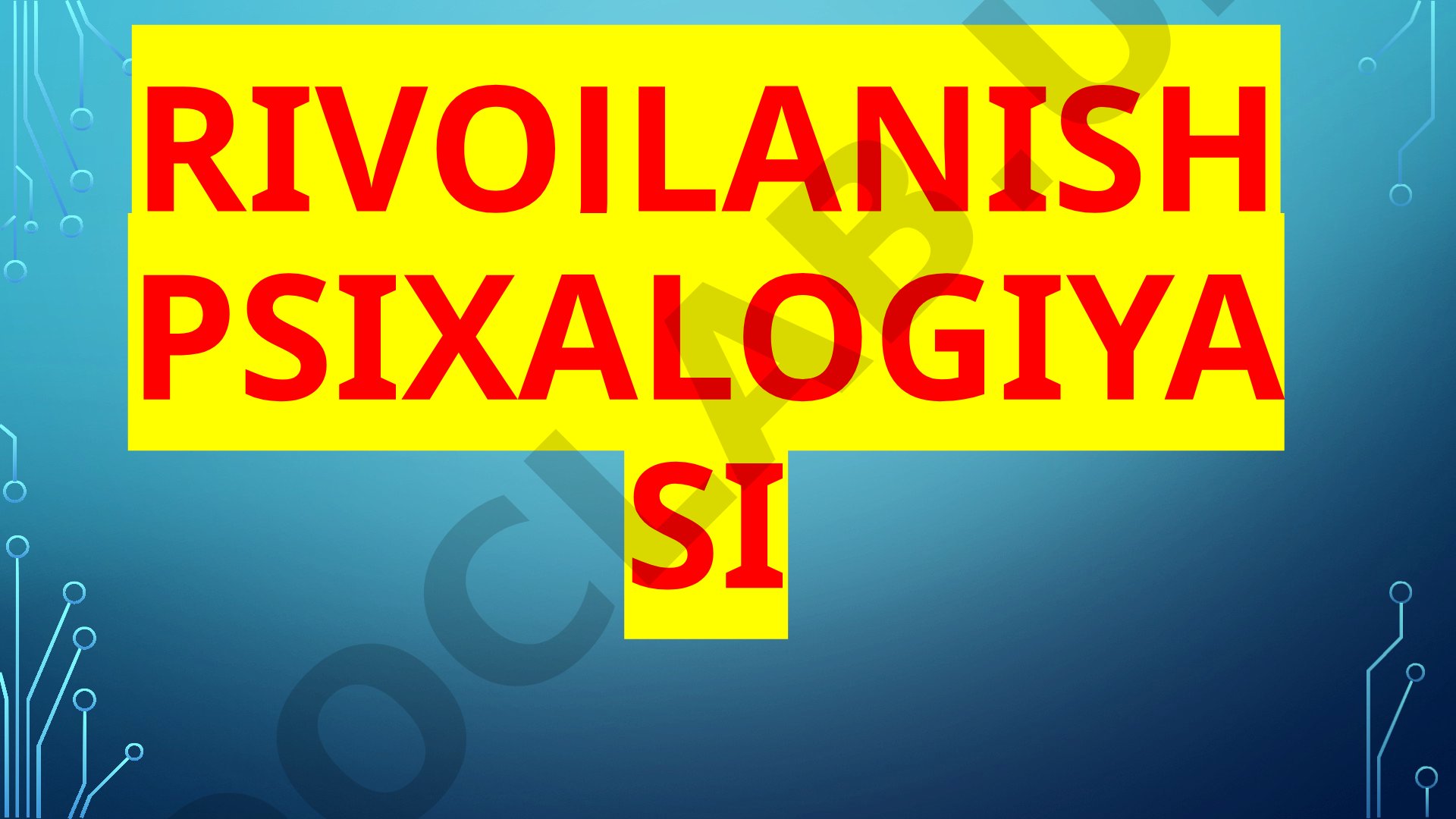 Yetuklik davri psixologik xususiyatlari, inqiroz, mas'uliyat va ijtimoiy faollik