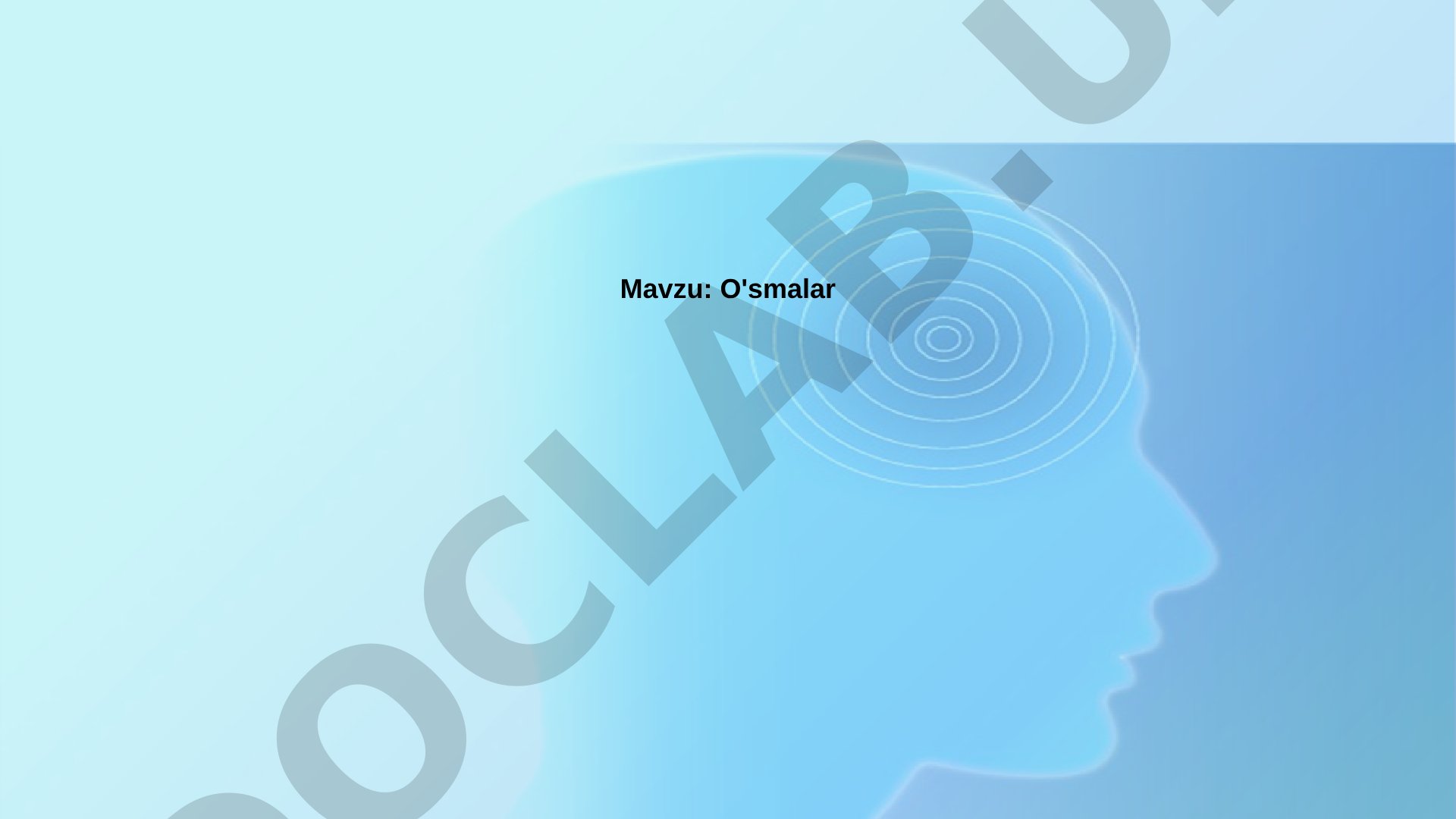 O'smalar