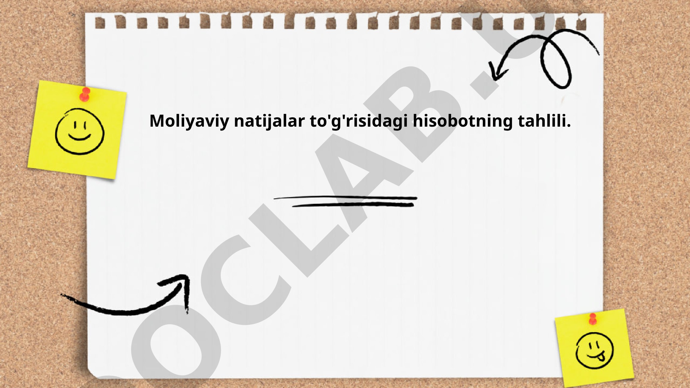 Moliyaviy natijalar to'g'risidagi hisobotning tahlili