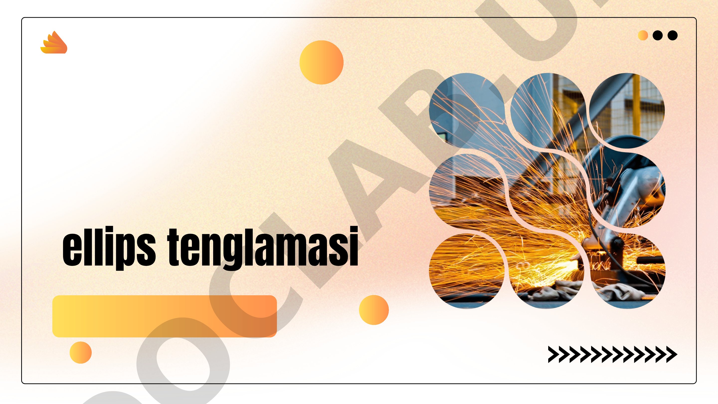 Ellips tenglamasi va uning elementlari