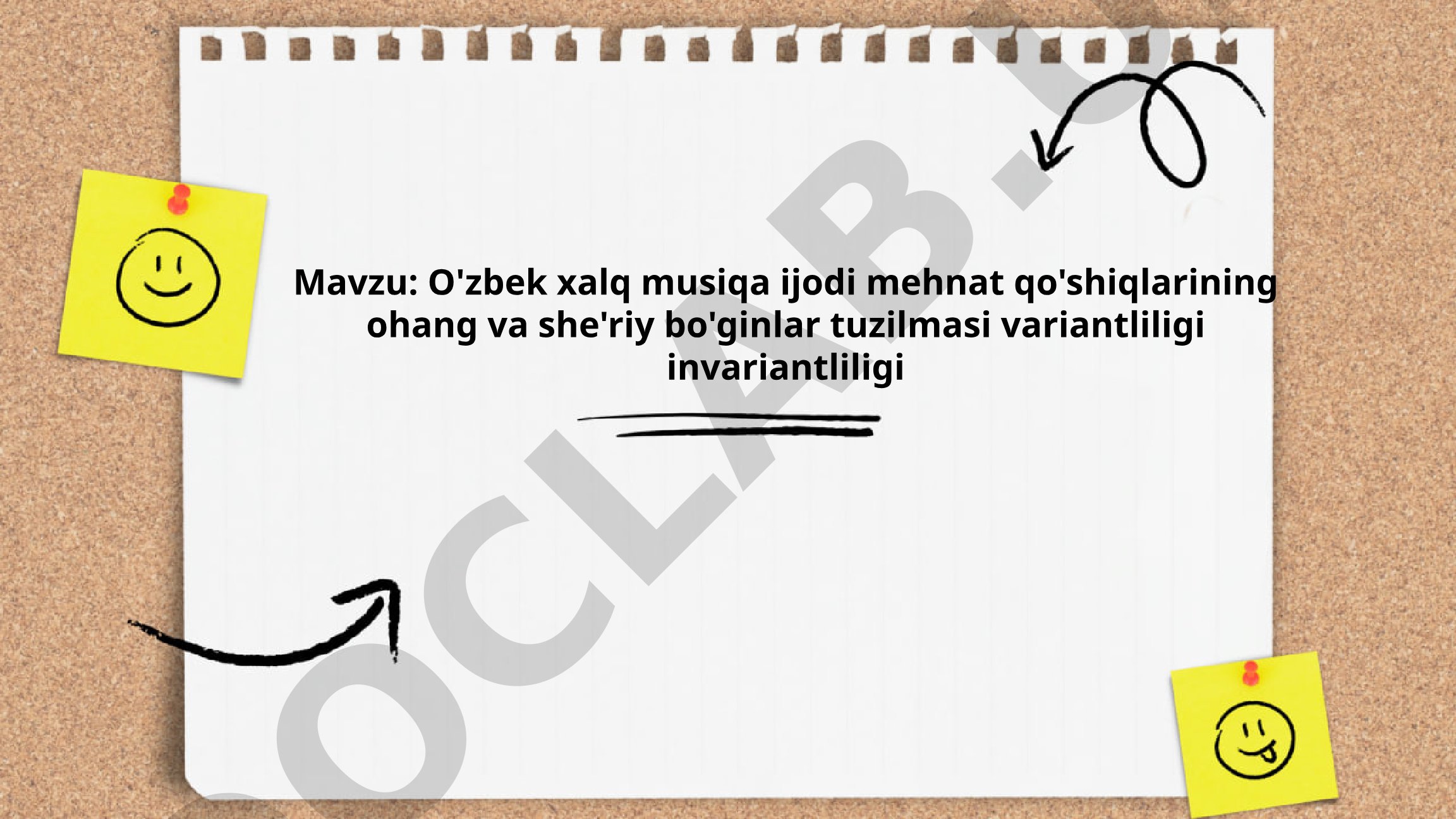 O'zbek xalq musiqa ijodi mehnat qo'shiqlarining ohang va she'riy bo'ginlar tuzilmasi variantliligi invariantliligi